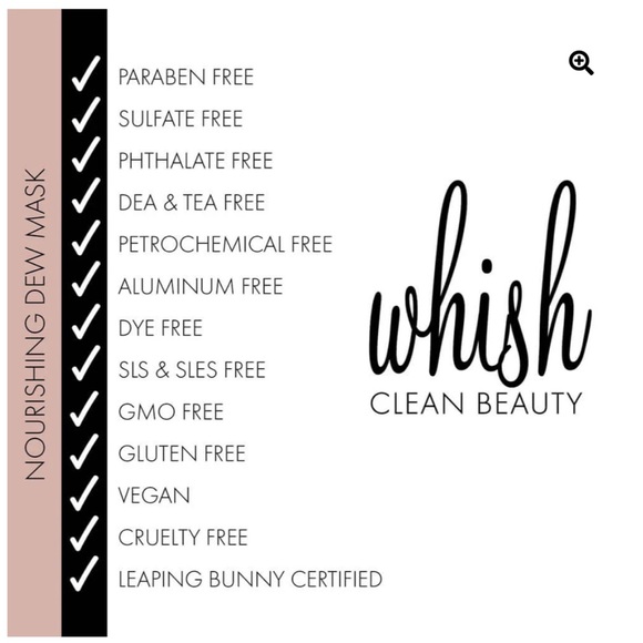 Whish Nourishing Dew Mask full size 2oz - Picture 5 of 11